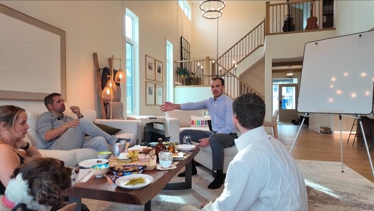 People in a coaching session